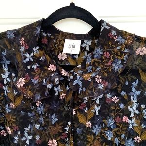 CAbi floral blouse